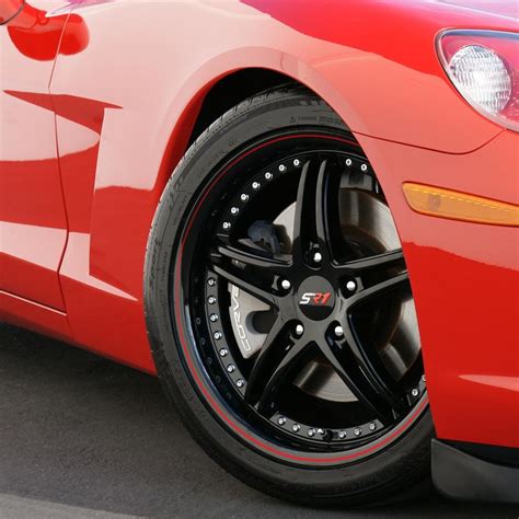 Corvette Sr1 Performance Wheels Bullet Series Set Gloss Black W
