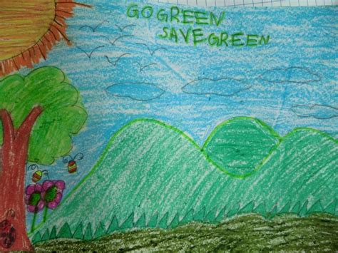 Drawing Competition Go Green Drawing Ideas For Kids