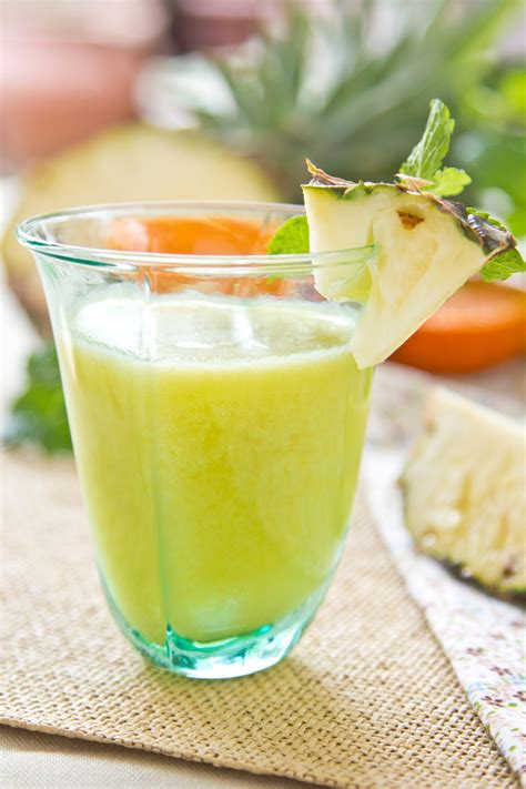 Recette Smoothie Ananas Orange Et Goyave Blanche Marie Claire