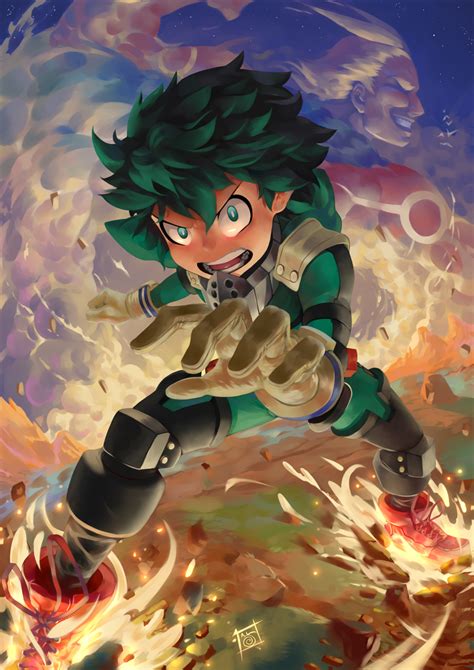 Izuku Midoriya By Talo Art On Deviantart