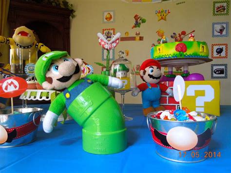 Super Mario Bros Birthday Party Ideas Photo 2 Of 30