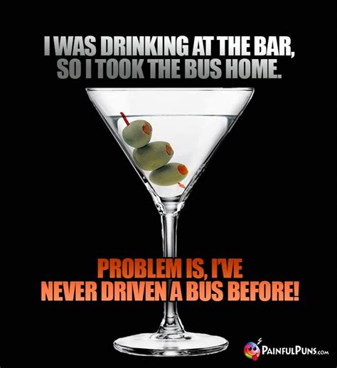 Bar Jokes Drunken Puns Bartender Humor 1
