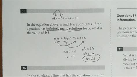 Sat Infinite Solution Equations 4 Quick Examples From Real Tests
