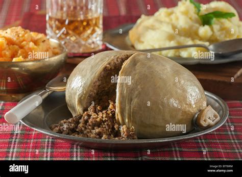 Haggis With Neeps And Tatties Scotland Food Stock Photo Alamy