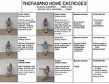 Pictures of Theraband Exercises For Seniors In Wheelchairs