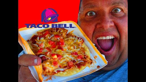 Taco Bell® Mexican Pizza Review Youtube