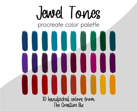 Jewel Tone Color Palette Colour Pallette Colour Schemes Color