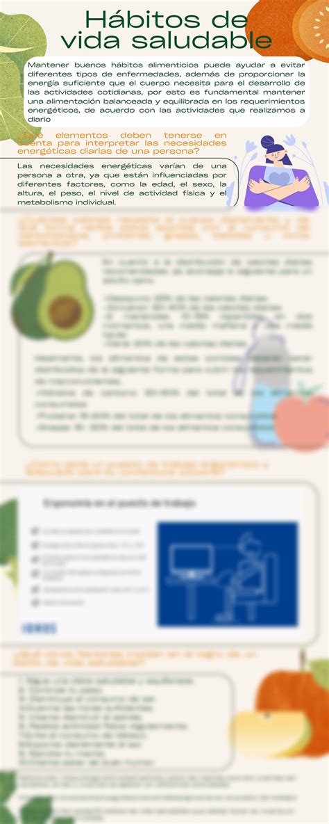 Solution Infograf A H Bitos De Vida Saludable Studypool