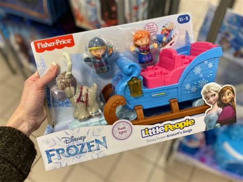 Fisher Price Little People Disney Frozen Kristoffs Sleigh Playset Just