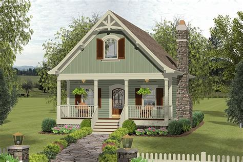 See more ideas about decor, cottage decor, cozy cottage. Cozy Cottage With Bedroom Loft - 20115GA | Architectural ...