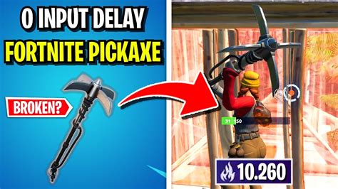 How To Get 0 Input Delay In Season 7 With This Pickaxe Op Pickaxe