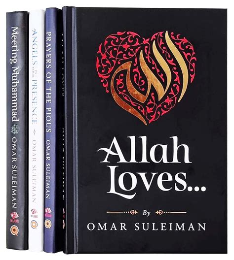 Omar Suleiman Collection Books Set Prayers Of The Pious Allah Loves Angels In Your Presence