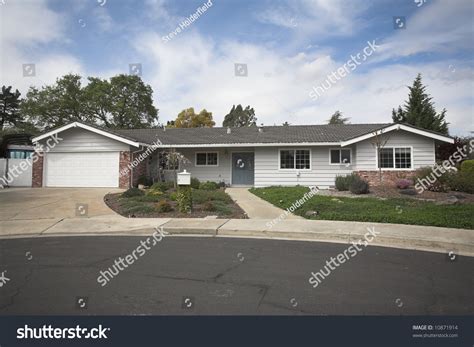 Shot Northern California Suburban Home Stock Photo 10871914 Shutterstock