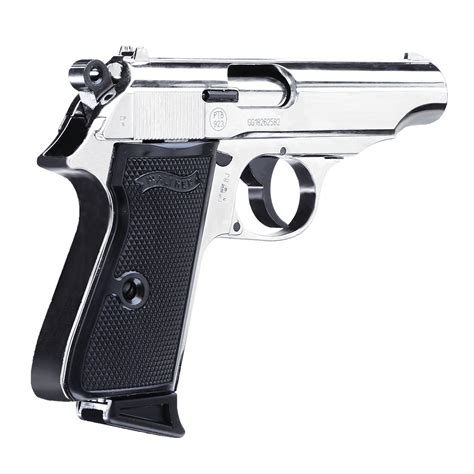 Walther Pp Schreckschuss Pistole 9mm Pak Polished Chrome 2018