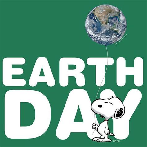 Earth Day Snoopy Snoopy Love Charlie Brown And Snoopy