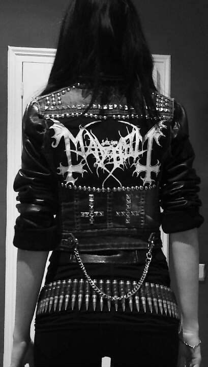 Black Metal Girl Metal Fashion Alternative Fashion