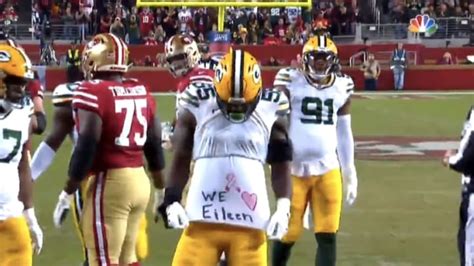 Video Zadarius Smith Reveals Tribute Shirt To Packers Staffers Mom