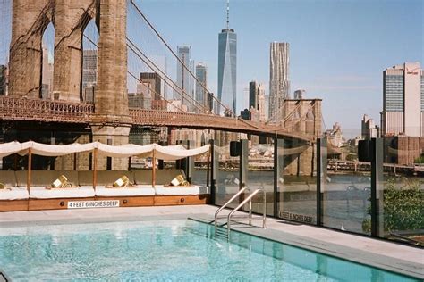 The Chicest Nyc Pools To Dip Into This Summer New York Rooftop Pool