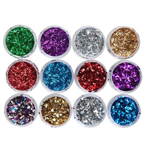 Glitter Shakers 12 Pack Multicolor Glitter Bomb Mail Create And