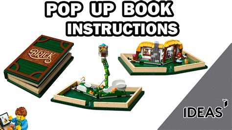 Lego Instructions Pop Up Book Ideas Lego Set 21315 Youtube