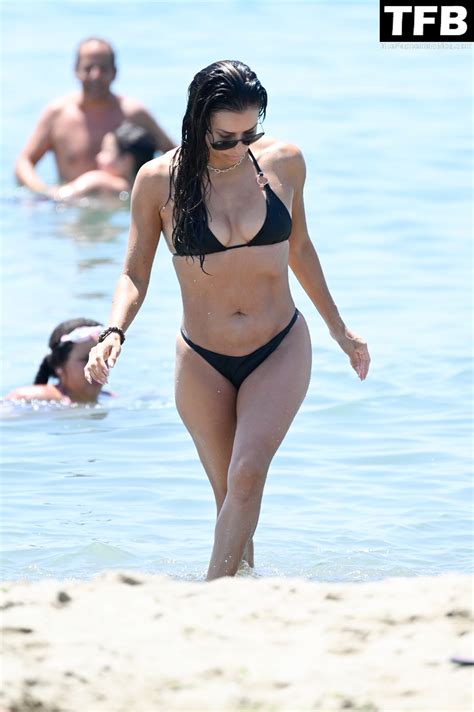 Eva Longoria Shows Off Her Sexy Bikini Body On The Beach In Marbella Photos Leaked Nude