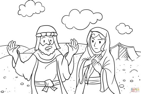 Abraham Coloring Page