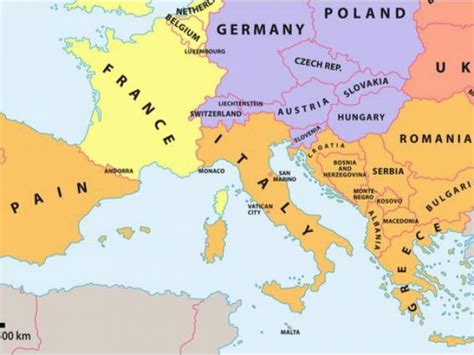 Eastern Europe And Northern Asia Map Which Countries Make Up Southern