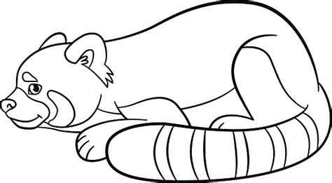 You can use our amazing online tool to color and edit the following red panda coloring pages. Coloring Pages Little Cute Red Panda Stock Illustration ...