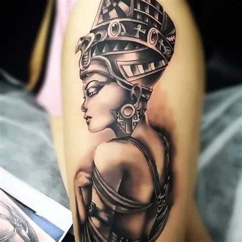 Top Best Nefertiti Tattoo Ideas Inspiration Guide