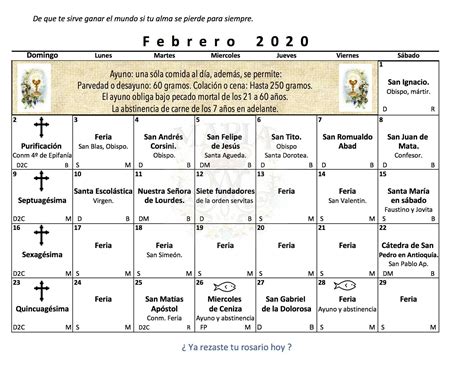 This 2021 calendar is in landscape layout and is free to use. Traditional Catholic Calendar 2020 Pdf | Free Printable ...