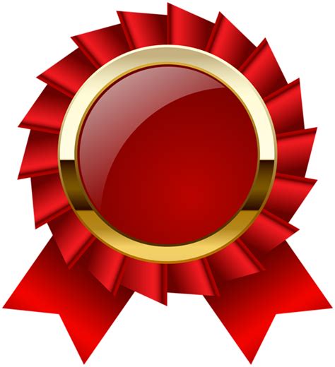 Award Rosette Ribbon PNG Clipar Image | Ribbon png, Certificate design template, Award ribbon