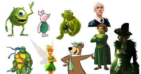 Click The Green Characters A Z Quiz By Ceciliacarlid