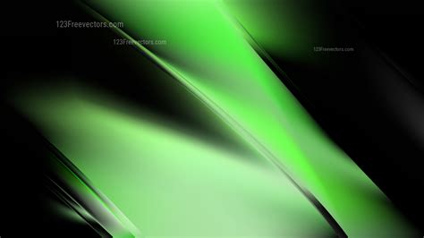 Abstract Green And Black Diagonal Shiny Lines Background Vector Image