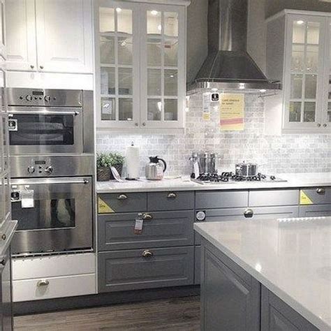34 Lovely Grey White Kitchen Design Ideas Magzhouse