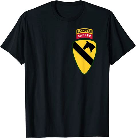 1st Cavalry Shirt 1st Cav Shirt With Ranger And Sapper Tabs