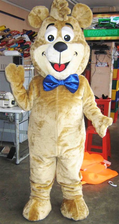 Boo Boo Bear Mascot Costume Adult Costume By Adultmascotcostumes