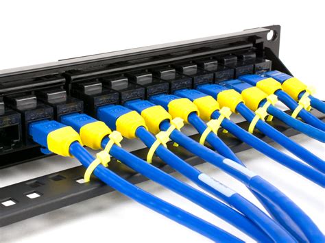 Cat5e Hd Feed Through Patch Panel 48 Port 2u Computer Cable Store