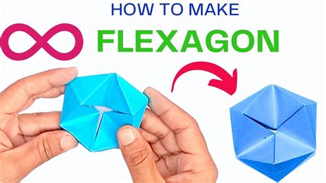 How To Make Infinite Flexagon Paper Folding Flexagon Origami Origami