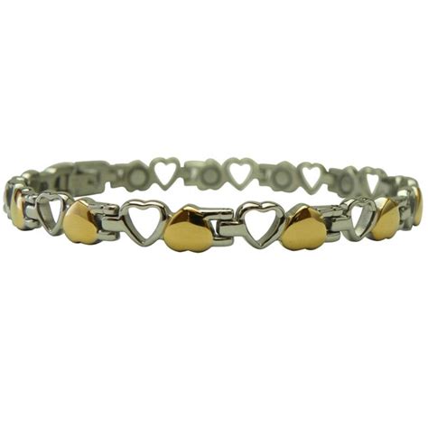 Shop Small Hearts Magnetic Bracelet Free Shipping On Orders Over