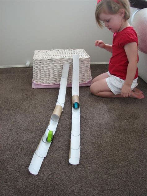 5 Homemade Racetrack Toilet Paper Roll Crafts Paper Roll Crafts