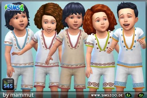 Blackys Sims 4 Zoo Shirt Shorts 2 Earlyciv By Mammut Sims 4 Downloads