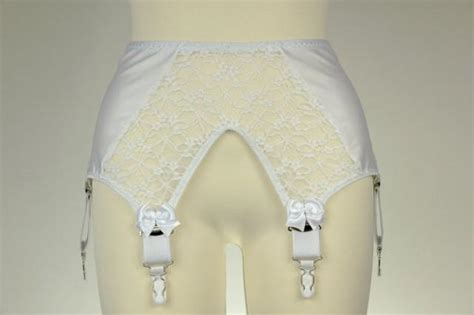 white lace garter belt wide high waist suspender belt size xs 4xl 2348313 weddbook