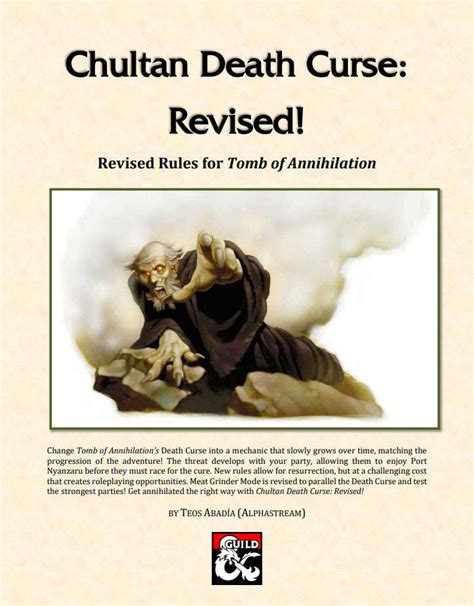 Chultan Death Curse Revised Dungeon Masters Guild Dungeon Masters