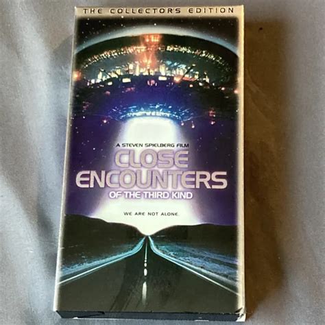 CLOSE ENCOUNTERS OF The Third Kind VHS 1998 Collector S Edition