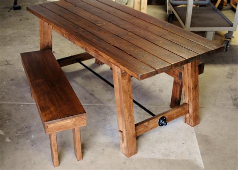 Prepare the apron for the diy farmhouse dining table. Custom Made Farmhouse Table by Sb Designs | CustomMade.com
