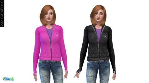 Sporty Hoodie For Women At R2m Creations Sims 4 Updates