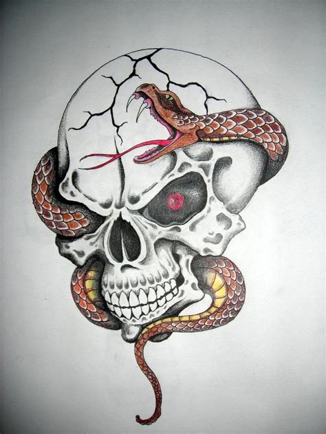 18 Skull Tattoo Flash Art Referenzen Omg Blog