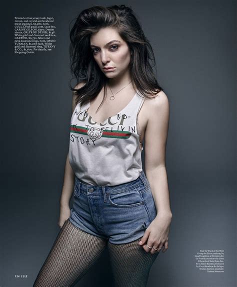 Lorde In Elle Magazine June 2017 Hawtcelebs