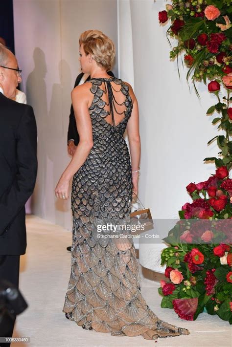 Princess Charlene Of Monaco Attends The 70th Monaco Red Cross Ball Gala On July 27 2018 In