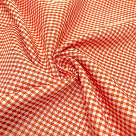 Gingham 112 Fabric 425 Yard 65 Polyester 35 Cotton Sold Bty